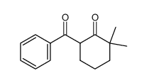 (+/-)-1.1-dimethyl-3-benzoyl-cyclohexanone-(2) Structure