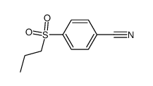 4-(propane-1-sulfonyl)-benzonitrile Structure