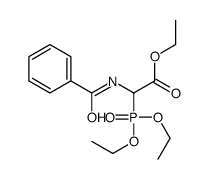 ethyl 2-benzamido-2-diethoxyphosphorylacetate结构式
