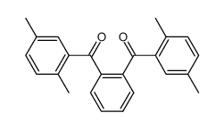 1,2-bis-(2,5-dimethyl-benzoyl)-benzene结构式