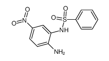 1-amino-2-phenylsulfonylamino-4-nitrobenzene Structure