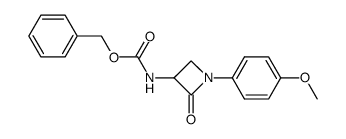 3-(((benzyloxy)carbonyl)amino)-1-(p-methoxyphenyl)azetidin-2-one Structure