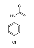 4-chloro-N-(1-chloroethenyl)aniline Structure