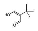 2-(hydroxymethylidene)-3,3-dimethylbutanal Structure