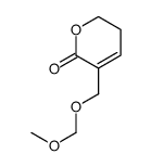 5-(methoxymethoxymethyl)-2,3-dihydropyran-6-one结构式