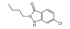 2-butyl-6-chloro-1H-indazol-3-one结构式