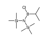 2-[[bis(trimethylsilyl)amino]-chloroboranyl]propane结构式