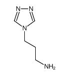 3-(4H-1,2,4-triazol-4-yl)-1-propanamine(SALTDATA: 2HCl)结构式