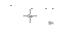 trimethyl(trimethylstannylmethyl)germane Structure