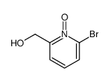 6-Bromo-2-pyridinemethanol-1-oxide结构式