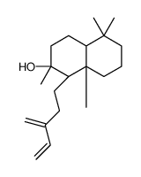 ent-8-hydroxylabda-13(16),14-diene structure
