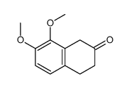 7,8-dimethoxy-3,4-dihydro-1H-naphthalen-2-one Structure