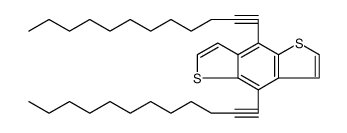 Benzo[1,2-b:4,5-b']dithiophene, 4,8-di-1-dodecynyl结构式