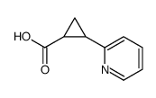 2-PYRIDIN-2-YL-CYCLOPROPANECARBOXYLIC ACID structure