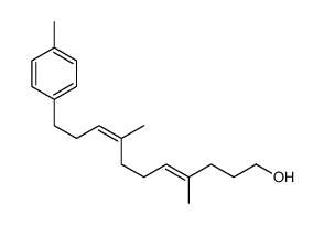 4,8-dimethyl-11-(4-methylphenyl)undeca-4,8-dien-1-ol Structure