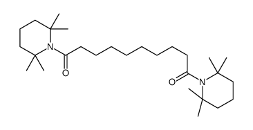 1,10-bis(2,2,6,6-tetramethylpiperidin-1-yl)decane-1,10-dione结构式