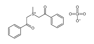 methyl(diphenacyl)sulfanium,perchlorate Structure