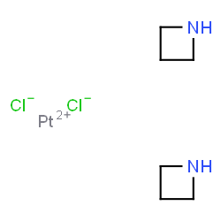 azetidine platinum(II) Structure