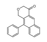 10-phenyl-1H-benzo[g]isochromen-4-one结构式