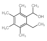 Benzenemethanol,2-ethyl-a,3,4,5,6-pentamethyl- structure