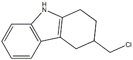 3-(chloromethyl)-2,3,4,9-tetrahydro-1H-Carbazole Structure