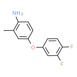 4-(3,4-Difluorophenoxy)-2-methylaniline Structure