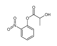 (2-nitrophenyl) 2-hydroxypropanoate Structure