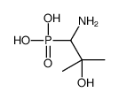(1-amino-2-hydroxy-2-methylpropyl)phosphonic acid Structure