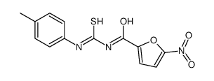 N-[(4-methylphenyl)carbamothioyl]-5-nitrofuran-2-carboxamide Structure