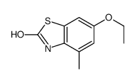 6-ethoxy-4-methyl-3H-1,3-benzothiazol-2-one结构式