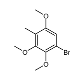 1-bromo-2,3,5-trimethoxy-4-methylbenzene Structure