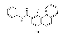 1-Hydroxy-4,5-methylen-phenanthren-carbonsaeure-(3)-anilid Structure