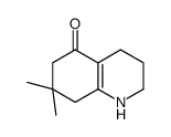 7,7-dimethyl-1,2,3,4,6,8-hexahydroquinolin-5-one结构式