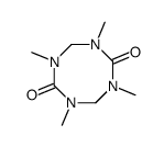 1,3,5,7-Tetramethyl-1,3,5,7-tetrazocane-2,6-dione Structure