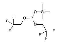 bis(2,2,2-trifluoroethyl) trimethylsilyl phosphite结构式