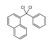 1-[dichloro(phenyl)methyl]naphthalene结构式