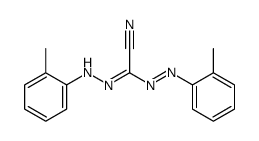 1-cyano-N'-(2-methylanilino)-N-(2-methylphenyl)iminomethanimidamide Structure