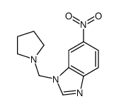 6-nitro-1-(pyrrolidin-1-ylmethyl)benzoimidazole picture