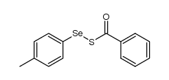 SSe-p-tolyl benzo(selenothioperoxoate) Structure
