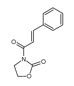 3-((E)-3-phenyl-2-propenoyl)-1,3-oxazolidin-2-one Structure
