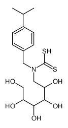 N-4-isopropylbenzylglucamine dithiocarbamate Structure