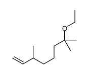 7-Ethoxy-3,7-dimethyl-1-octene structure