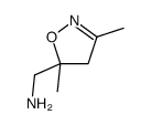 1-(3,5-dimethyl-4,5-dihydro-5-isoxazolyl)methanamine(SALTDATA: HCl) Structure