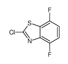 2-CHLORO-4,7-DIFLUOROBENZO[D]THIAZOLE structure