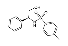 (S)-N-tosyl-phenylglycinol结构式