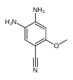 4,5-diamino-2-methoxy-benzonitrile Structure