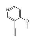 3-乙炔基-4-甲氧基吡啶结构式
