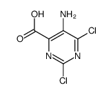 5-amino-2,6-dichloropyrimidine-4-carboxylic acid Structure