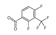 1,3-Difluoro-4-nitro-2-(trifluoromethyl)benzene Structure