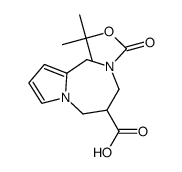 2-(tert-butoxycarbonyl)-2,3,4,5-tetrahydro-1H-pyrrolo[1,2-a][1,4]diazepine-4-carboxylic acid structure